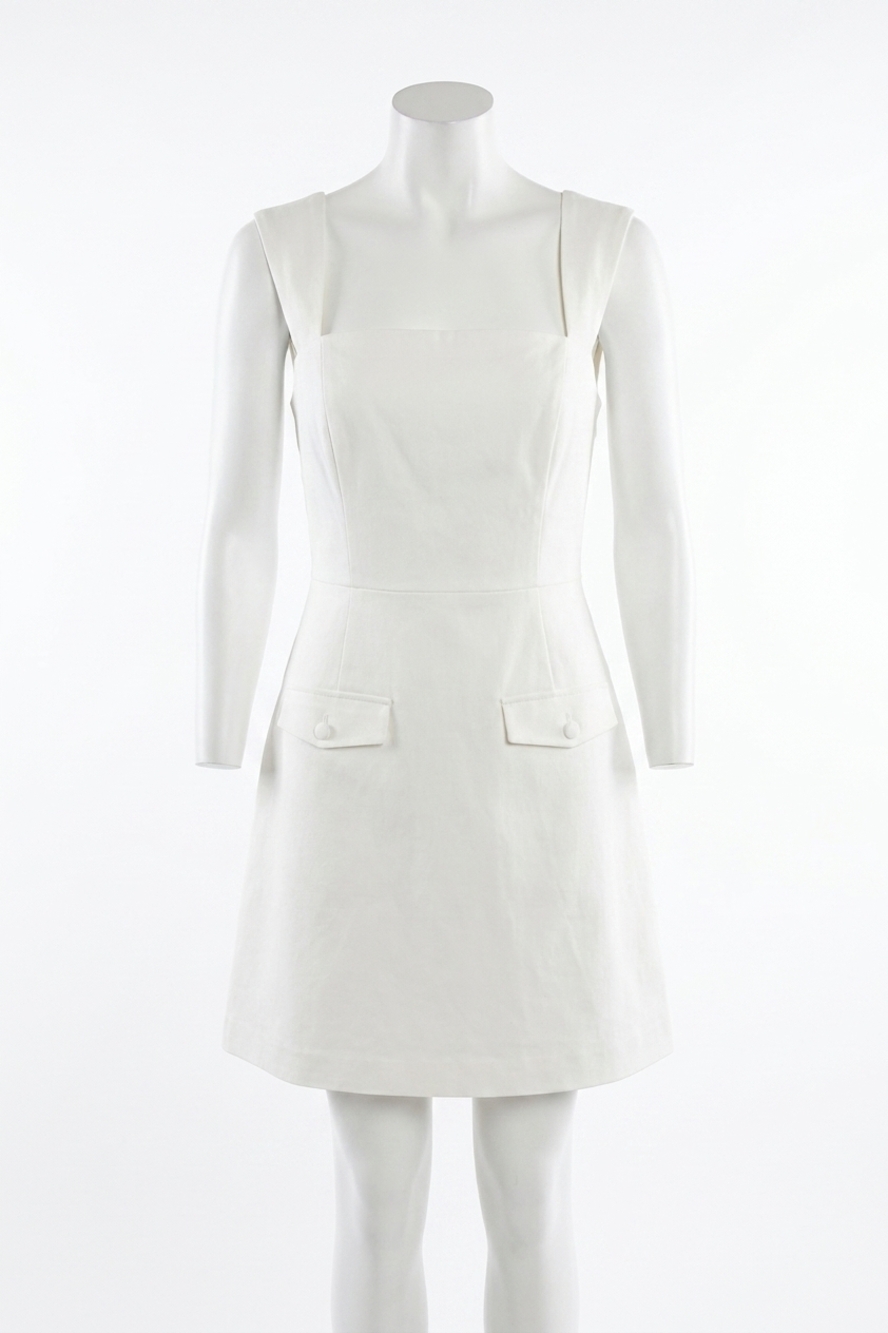 NEW ALDEN ADAIR bobbie dress in pearl